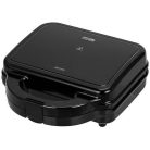 MPM MOP-54 5 az 1-ben szendvics- gofri- fánk- süti- és grillsütő 750W fekete