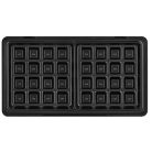 MPM MOP-54 5 az 1-ben szendvics- gofri- fánk- süti- és grillsütő 750W fekete