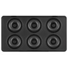 MPM MOP-54 5 az 1-ben szendvics- gofri- fánk- süti- és grillsütő 750W fekete